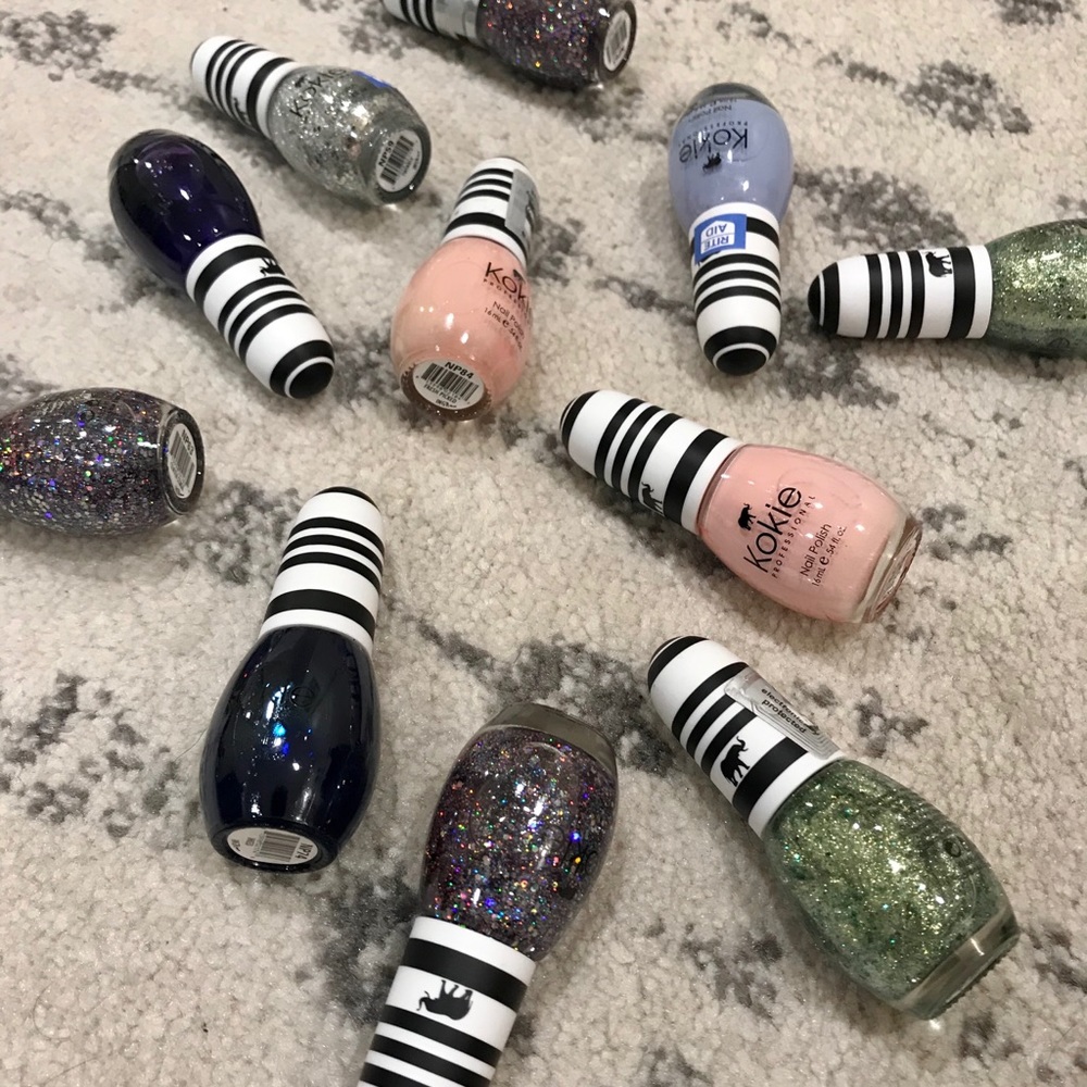 10x Kokie Nail Polishes